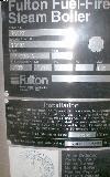  FULTON Model FB-030-A Boiler, 1996,